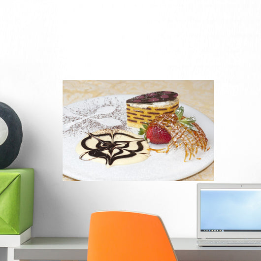 alta pasticceria caramello dello chef Wall Mural