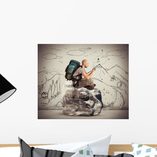 Explorer browse the network Wall Mural