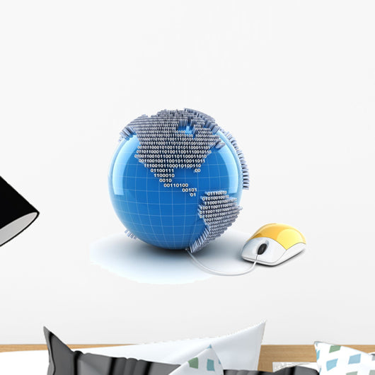 Internet concept Wall Decal