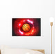 Basketball Tournament Bracket Illustration Wall Mural