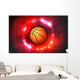 Basketball Tournament Bracket Illustration Wall Mural