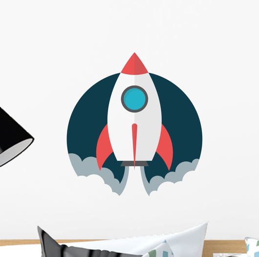 Rocket Launch Wall Decal