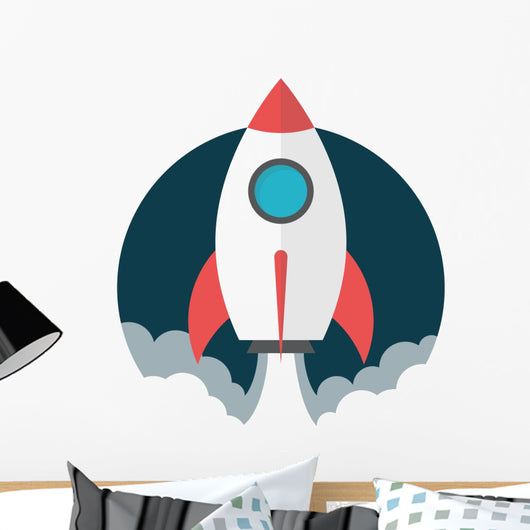Rocket Launch Wall Decal