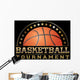 Basketball Tournament Wall Mural