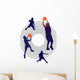 Meditative Basketball Wall Decal