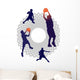 Meditative Basketball Wall Decal