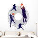 Meditative Basketball Wall Decal