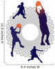 Meditative Basketball Wall Decal