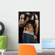 Bodybuilder showing off his abs Wall Mural