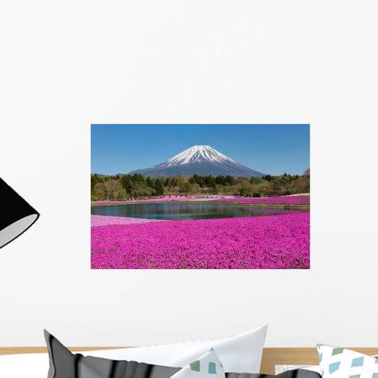 Fuji Shibazakura Festival Japan Wall Decal