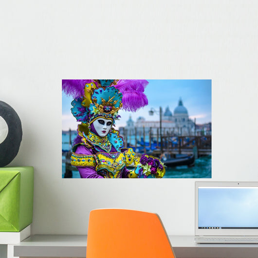 Venice Carnival Wall Mural