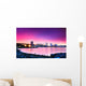 View of New York City at dusk Wall Mural