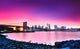 View Of New York City At Dusk Wall Decal