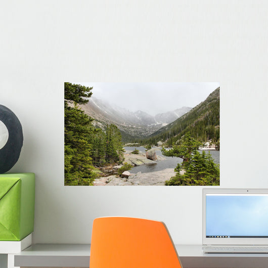 Mills Lake - Rocky Mountains, Colorado Wall Mural