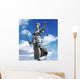 justitia in blue sky Wall Mural