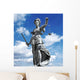 justitia in blue sky Wall Mural