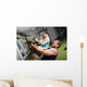 Real people training crossfit Wall Mural