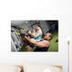 Real people training crossfit Wall Mural