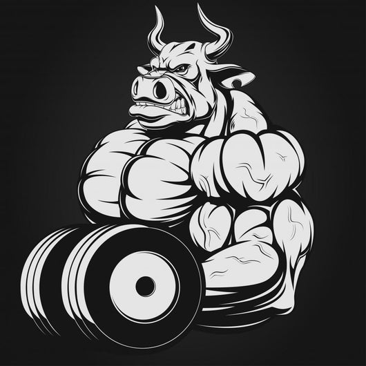 Strong Bull Wall Decal