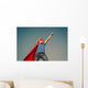 Child superhero portrait Wall Mural