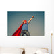 Child superhero portrait Wall Mural