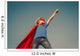 Child superhero portrait Wall Mural