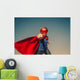 Child superhero portrait Wall Mural