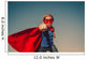 Child superhero portrait Wall Mural