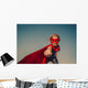 Child superhero portrait Wall Mural
