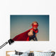 Child superhero portrait Wall Mural
