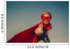 Child superhero portrait Wall Mural