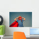Child superhero portrait Wall Mural