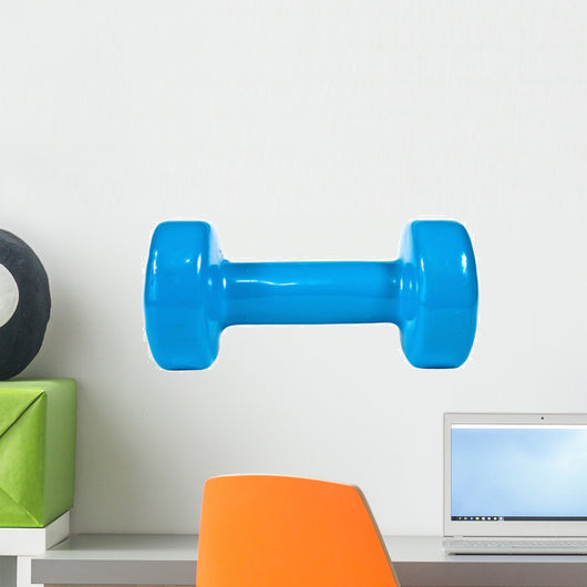 Gymnastics dumbbell Wall Decal