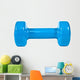 Gymnastics dumbbell Wall Decal