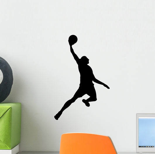Silhueta Basquetebol Wall Decal