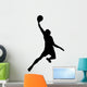 Silhueta Basquetebol Wall Decal