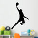 Silhueta Basquetebol Wall Decal