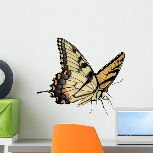Swallowtail Butterfly Papilio Glaucus Wall Decal