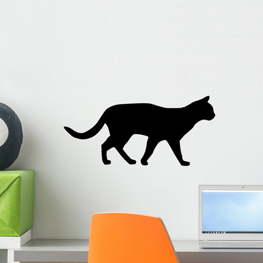 Katze Silhouette Wall Decal
