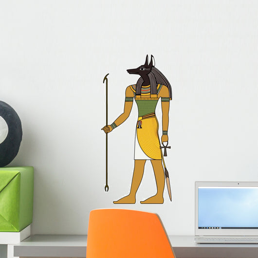 Ancient Egyptian Gods Anubis Wall Decal