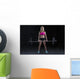 Female Athlete Wall Decal