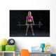 Female Athlete Wall Decal