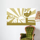 Rooster Farm Field Concept Wall Decal
