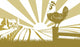 Rooster Farm Field Concept Wall Decal