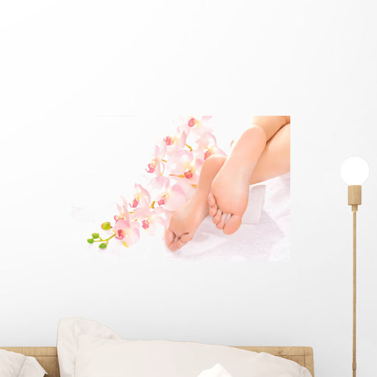 Foot Massage Spa Salon Wall Decal