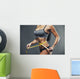 Woman Measuring Her Waist Wall Decal