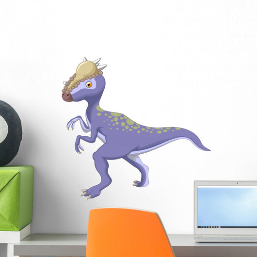 Dinosaur Stegosaurus Cartoon Wall Decal