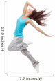New Pretty Modern Slim Wall Decal