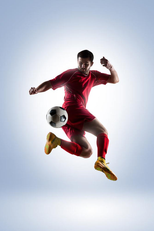 Soccer Player Action Wall Decal