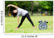Morning Exercise and Black Wall Decal